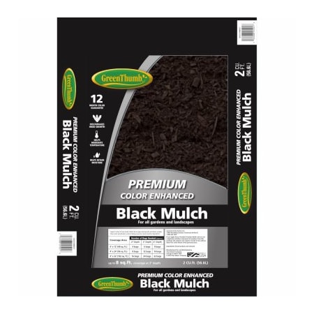 Garickrporation GT 2CUFT BLK Mulch BG2CFDMBGT